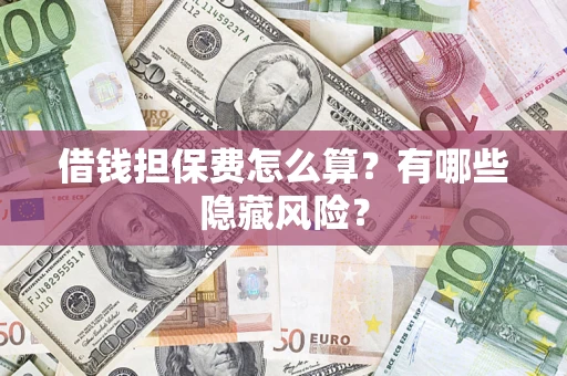 济南借钱担保费怎么算？有哪些隐藏风险？