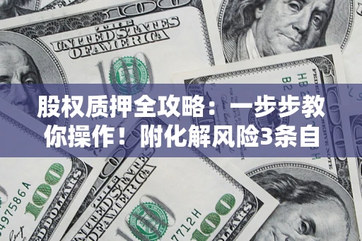 济南股权质押全攻略：一步步教你操作！附化解风险3条自救法则