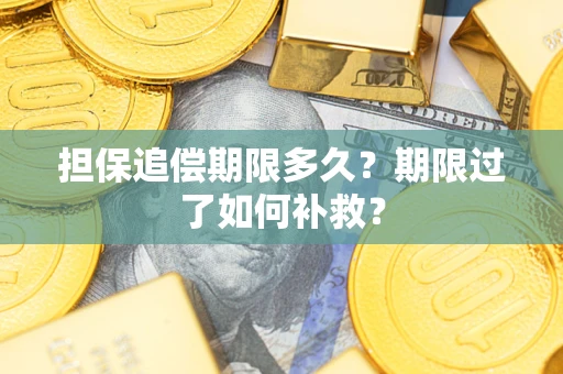 济南担保追偿期限多久？期限过了如何补救？