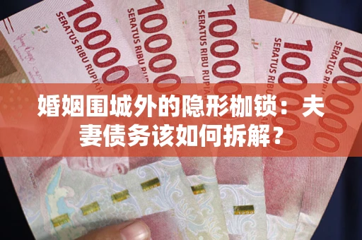 济南婚姻围城外的隐形枷锁：夫妻债务该如何拆解？
