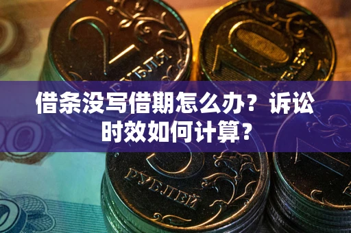 济南借条没写借期怎么办？诉讼时效如何计算？